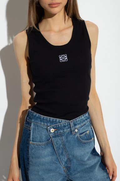 Loewe anagram top - black
