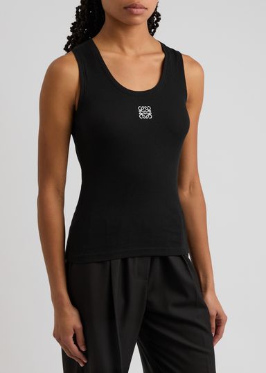 Loewe anagram top - black