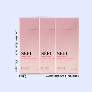 Seri Radiant Vitamin Skin, 7 sachets x 3 boxes (SPECIAL PRICE)
