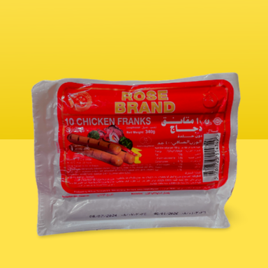 Rose Brand Chicken Franks 10pieces 340g