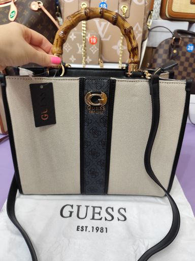 Bolsos GS, modelo tote, alta calidad negro