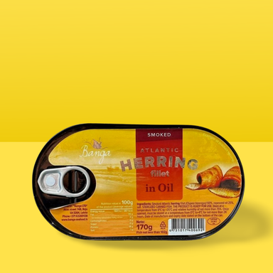 Atlantic Herring Fillet in Oil 170g