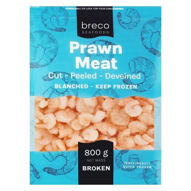 Breco Seaf. Prawns Meat Blanced 20/40 800gr