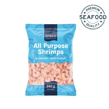Breco Seafoods All Purp. Shrimps Cooked 240gr