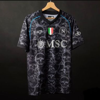 Napoli 2023/24 Halloween Shirt (Grey/black)