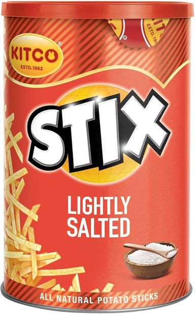 KITCO POTATO STIX LIGHTLY SALTED 8X6X40 Gram(G)