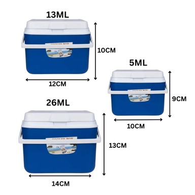 3IN1 Cooler Box Ice Storage