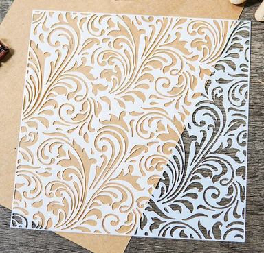 Elegance stencil - 15x15cm