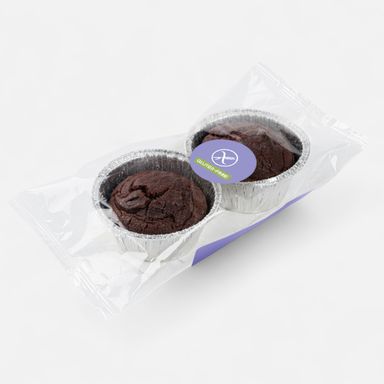 Roots Brownie Muffin Gluten-Free & Vegan Frozen 180g