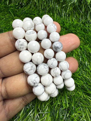 Natural Howlite Bracelet 