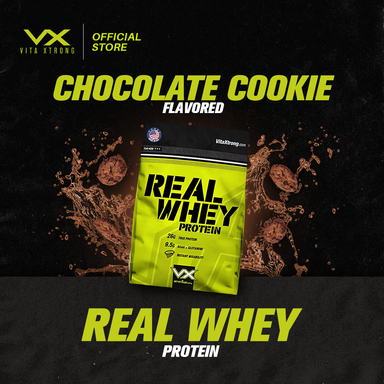 VITAXTRONG REAL WHEY 5lbs 2.3kg (third party lab tested) BUILD MUSCLE & BURN FAT