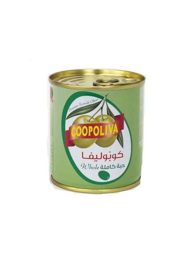 COOPOLIVA GREEN OLIVES PITTED 6X1200GM