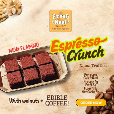 Espresso Crunch Nama Truffles (10 pcs.)