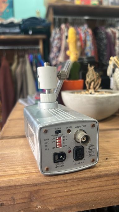 Vintage Surveillance Camera
