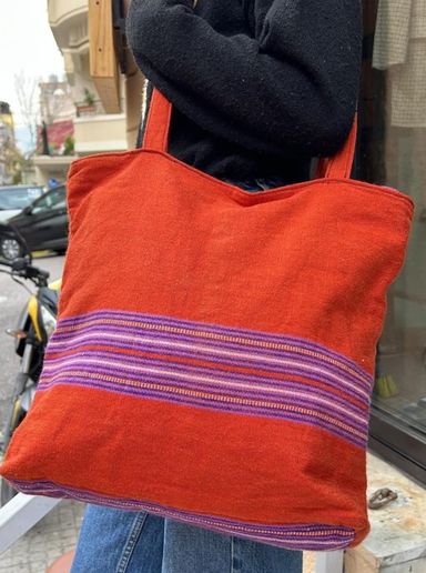 Orange Tote Bag