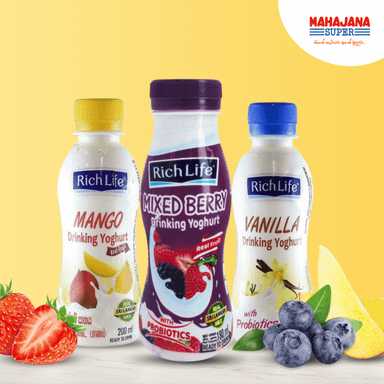 Rich Life Drinking Yoghurt  180ml
