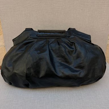  Black Leather Handbag