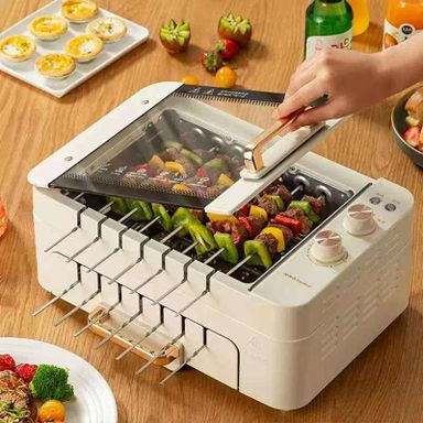5-in-1 Electric BBQ Skewer Grill