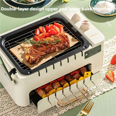 5-in-1 Electric BBQ Skewer Grill