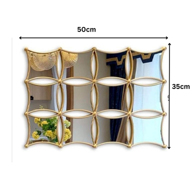 IRON WALL MIRROR DECORATION A2110