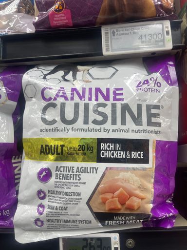 Canine Cuisine Adult Small/Med. 1.75kg