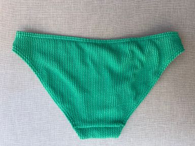 Textured Green Bikini Bottom