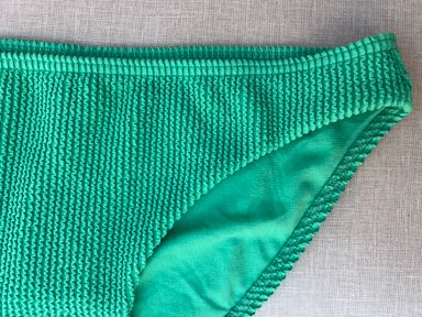 Textured Green Bikini Bottom
