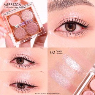 Merrezca Pro Eyeshadow Palette อายแชโดว์ครบจบในพาเลทเดียว🩷