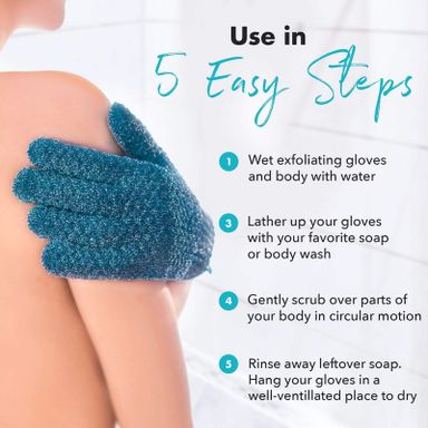 Exfoliating Body Gloves