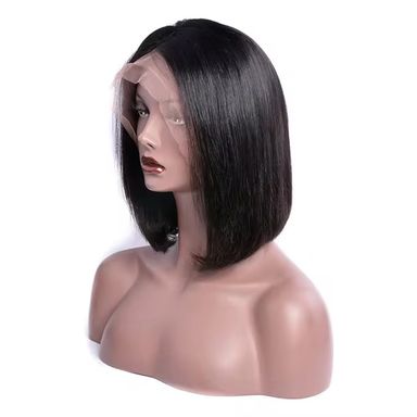 Pre-Plucked Natural Color Brazilian Lace Front Wig Long Straight and Deep Wave Kinky Texture Short Body Wave Human Hair Wig