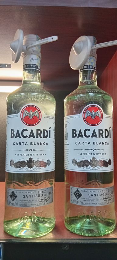Bacardi White Rum 1lt