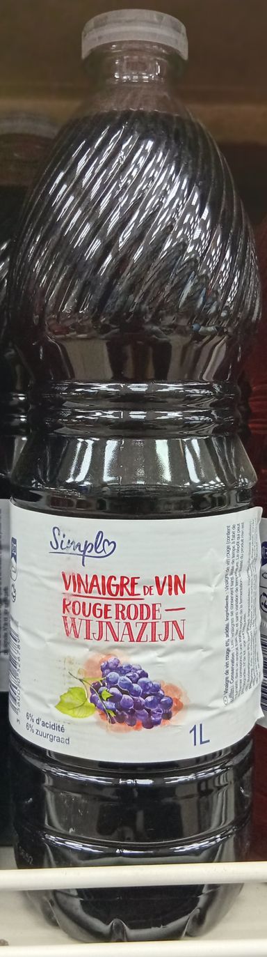 Simple Vin. Rouge 1lt