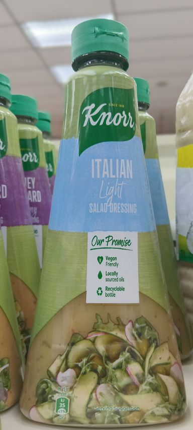 Knoor Dressing Light Italian 340ml