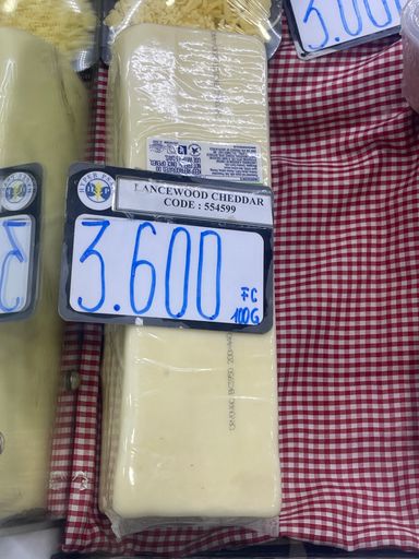 Lancewood cheddar / 100gr 