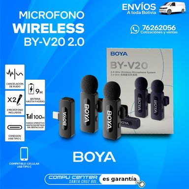 MICROFONO BOYA BY V-20 2.0