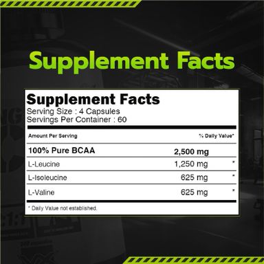 Vitaxtrong Strong BCAA 2500 (240 / 480 capsules) | Muscle Recovery, Muscle Growth, Reduce Soreness [VX]