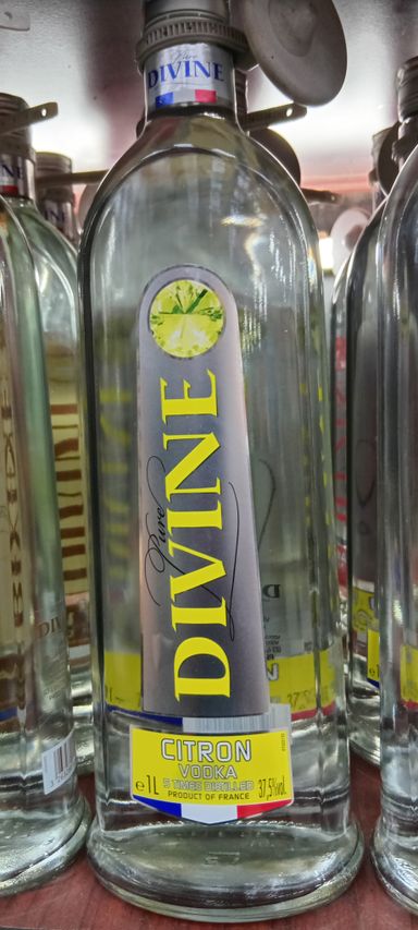 Divine Citron Vodka 1lt