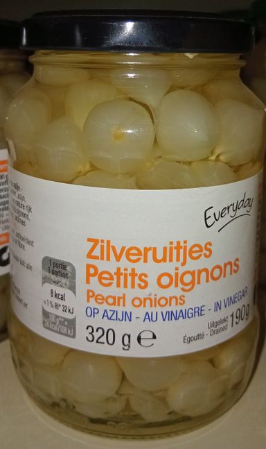 Everyd Pet.Oignons Au Vinaigre 320gr