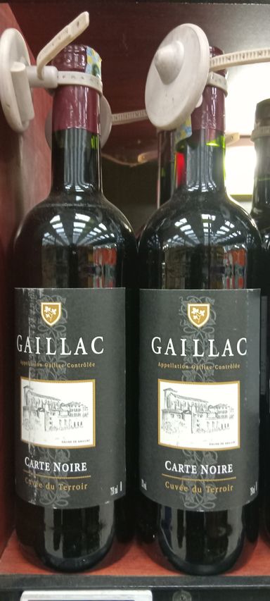 Gaillac Carte Noire Rouge 750ml