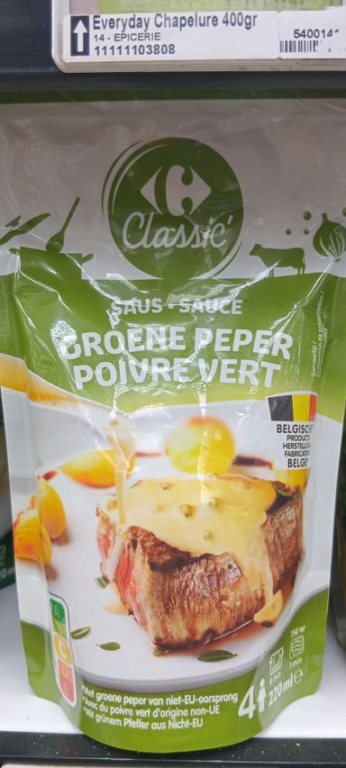 Crf Clas.Sauc. Poiv. Ver. Sach 220ml