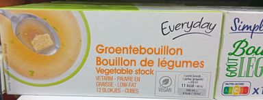 Everyd Bouillon De Légumes 12'S