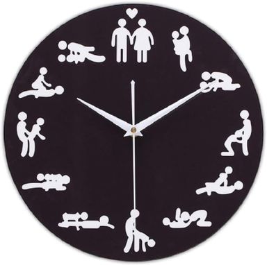 SEXUAL FUN SEX POSTURE- RELOJ DE PARED CON POSTURAS SEXUALES