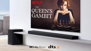 SP9A, 520 W, 5.1.2 canaux avec barre de son Meridian et Dolby Atmos