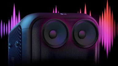 LG XBOOM XL5S | Enceinte Bluetooth Puissante | 200W | Jusqu'à 12h d'autonomie | IPX4 | Eclairage multicolore