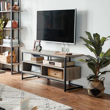 LINSY TV STAND 3 SHELVES