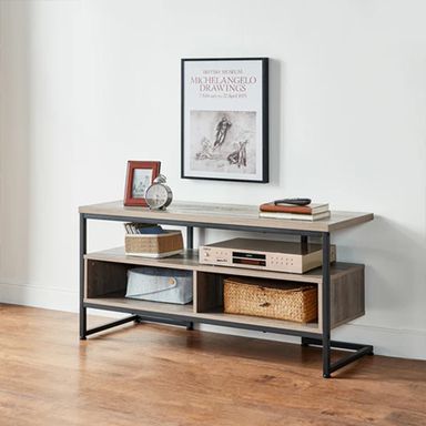 LINSY TV STAND 3 SHELVES