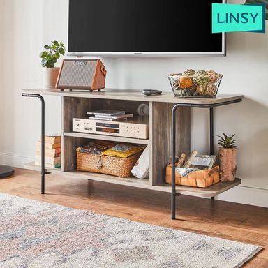 LINSY TV STAND 2 SHELVES 