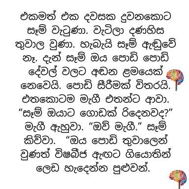 S20 - සෑම්ගේ තුවාලය (සම)