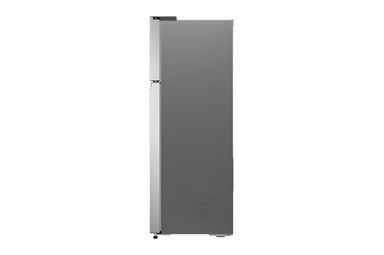285L Top Freezer Fridge en argent platine3
