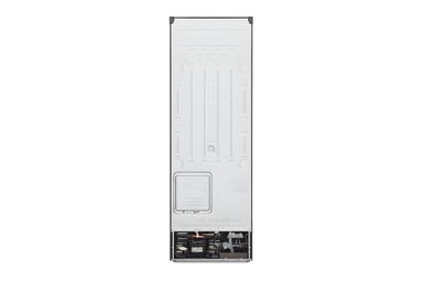 285L Top Freezer Fridge en argent platine3